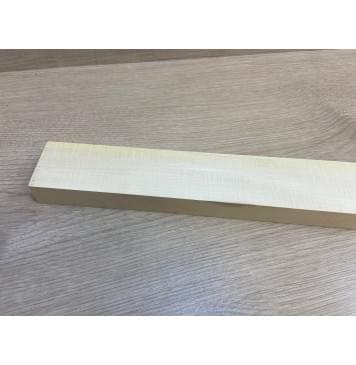 Клён Белый Явор, Волнистый заготовка грифа для Безголовой гитары Радиал ААА Волна А 27х66-50х562 мм-5