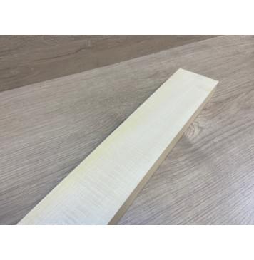 Клён Белый Явор, Волнистый заготовка грифа для Безголовой гитары Радиал ААА Волна А 27х66-50х562 мм-6