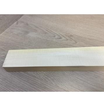 Клён Белый Явор, Волнистый заготовка грифа для Безголовой гитары Радиал ААА Волна А 27х66-50х562 мм-8