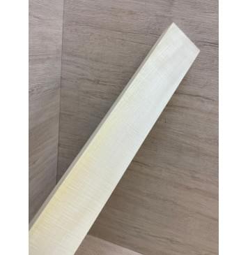 Клён Белый Явор, Волнистый заготовка грифа для Безголовой гитары Радиал ААА Волна А 27х66-50х562 мм-7