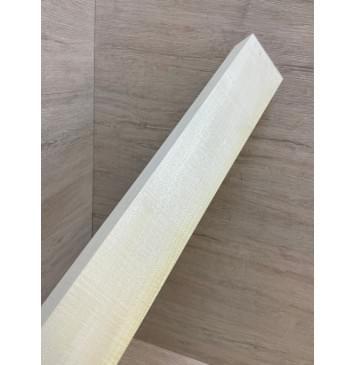 Клён Белый Явор, Волнистый заготовка грифа для Безголовой гитары Радиал ААА Волна А 27х66-50х562 мм-9