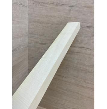 Клён Белый Явор, Волнистый заготовка грифа для Безголовой гитары Радиал ААА Волна А 27х66-50х562 мм-10