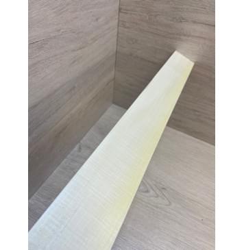 Клён Белый Явор, Волнистый заготовка грифа для Безголовой гитары Радиал ААА Волна А 27х66-50х562 мм-12