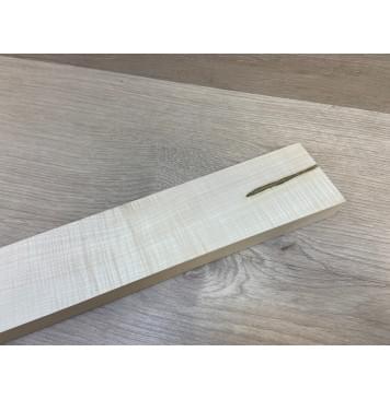 Клён Белый Явор, Волнистый заготовка грифа для Безголовой гитары Радиал А Волна АА 23х65-45х555 мм (АКЦИЯ)-7
