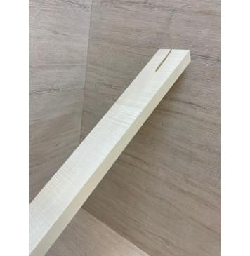 Клён Белый Явор, Волнистый заготовка грифа для Безголовой гитары Радиал А Волна АА 23х65-45х555 мм (АКЦИЯ)-11