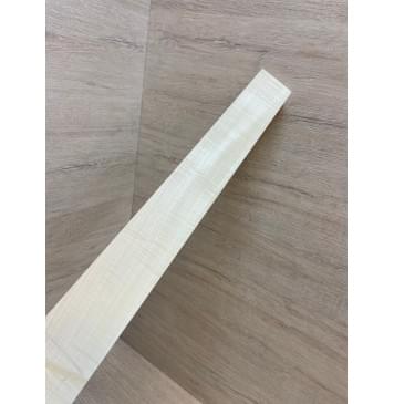 Клён Белый Явор, Волнистый заготовка грифа для Безголовой гитары Радиал А Волна АА 23х65-45х555 мм (АКЦИЯ)-12