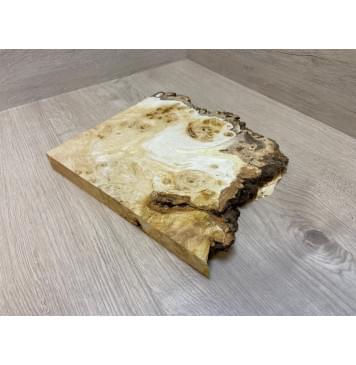 Тополь Белолистка Кап Универсальная заготовка под заливку Смешанный ААА 28х215х230 мм-2