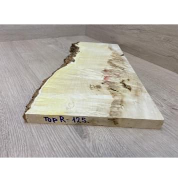 Клён Американский Волнистый заготовка на топ под заливку Смешанный АА Волна А 20х160-220х440 мм (1 шт под распил)-1