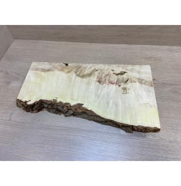 Клён Американский Волнистый заготовка на топ под заливку Смешанный АА Волна А 20х160-220х440 мм (1 шт под распил)-2