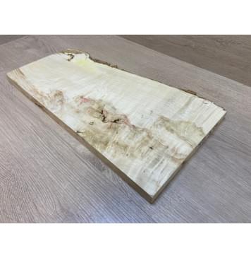 Клён Американский Волнистый заготовка на топ под заливку Смешанный АА Волна А 20х160-220х440 мм (1 шт под распил)-6