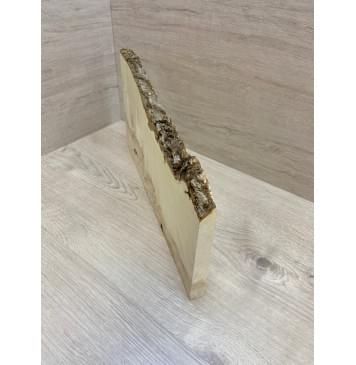 Клён Американский Волнистый заготовка на топ под заливку Смешанный АА Волна А 20х160-220х440 мм (1 шт под распил)-8