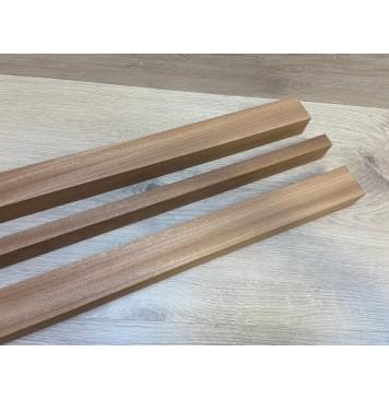 Сапели заготовка грифа электрогитары Радиал ААА 38х(50-20-50)х770 мм - из 3х частей-6