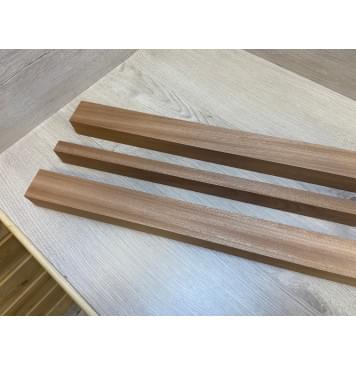 Сапели заготовка грифа электрогитары Радиал ААА 38х(50-20-50)х770 мм - из 3х частей-7