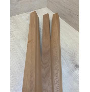 Сапели заготовка грифа электрогитары Радиал ААА 38х(50-20-50)х770 мм - из 3х частей-9