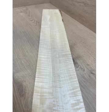 Клен Белый Явор, Волнистый заготовка грифа безголовой гитары Радиал АА Волна ААА 21х(41-21-41)х575 мм - из 3х частей (АКЦИЯ)-5