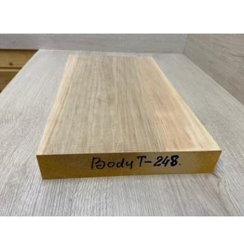 Ольха заготовка корпуса для Тревел гитары Тангент ААА 44.5х245х400 мм (Массив) Ольха заготовка корпуса для Тревел гитары Тангент ААА 44.5х245х400 мм (Массив)-1