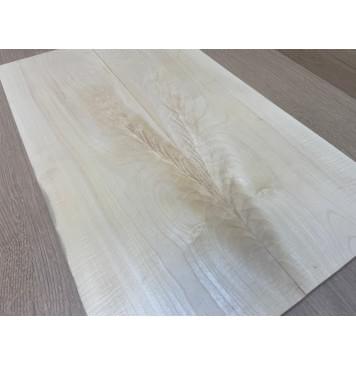 Клён Белый Явор, Волнистый заготовка на топ Смешанный ААА Волна А 8.3х160х525 мм - 2 шт. (книжкой)-3