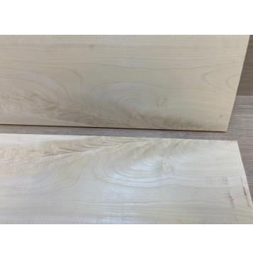 Клён Белый Явор, Волнистый заготовка на топ Смешанный ААА Волна А 8.3х160х525 мм - 2 шт. (книжкой)-7