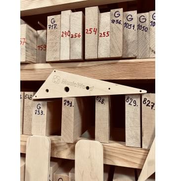 Jackson RR 7, Мензура 26.5", 24 лада, комплект для фрезеровки гитары, фанера 8мм-7