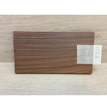 Палисандр Бразильский Сантос заготовка накладки на головку грифа Радиал АА 7.5х105х175 мм-2