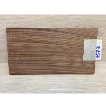 Палисандр Бразильский Сантос заготовка накладки на головку грифа Радиал АА 7.5х105х175 мм-0