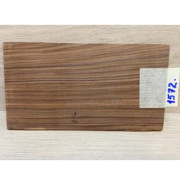 Палисандр Бразильский Сантос заготовка накладки на головку грифа Радиал АА 3х105х190 мм-0