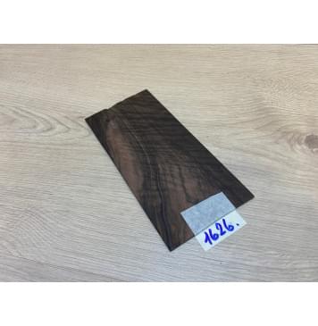 Эбен Чёрный Волнистый (шлифованная) заготовка накладки на головку грифа Смешанный ААА Волна АА 2.5х97х200 мм-0