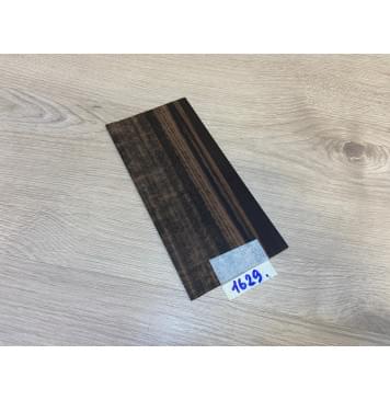 Эбен Чёрный (шлифованная) заготовка накладки на головку грифа Радиал АА 2х96х202 мм-1