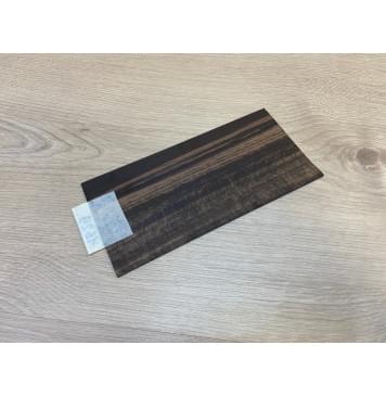 Эбен Чёрный (шлифованная) заготовка накладки на головку грифа Радиал АА 2х96х202 мм-3