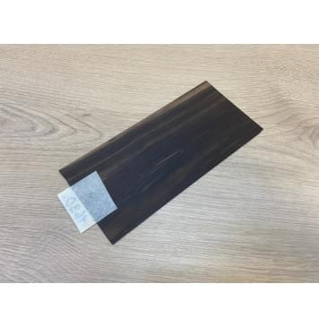 Эбен Чёрный (шлифованная) заготовка накладки на головку грифа Радиал АА 1.5х96х202 мм-2