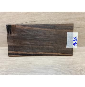 Эбен Чёрный заготовка накладки на головку грифа Радиал АА 3х98х200 мм-0