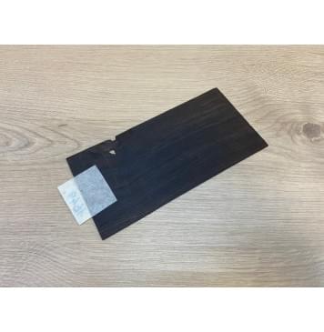 Эбен Чёрный заготовка накладки на головку грифа Радиал АА 1х97х198 мм (Уценка-скол)-1