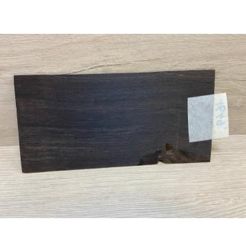 Эбен Чёрный заготовка накладки на головку грифа Радиал АА 1х97х198 мм (Уценка-скол)-5