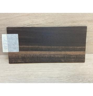 Эбен Чёрный (шлифованная) заготовка накладки на головку грифа Радиал ААА 3х95х205 мм-2