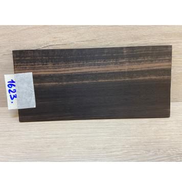 Эбен Чёрный (шлифованная) заготовка накладки на головку грифа Радиал ААА 3х95х205 мм-0