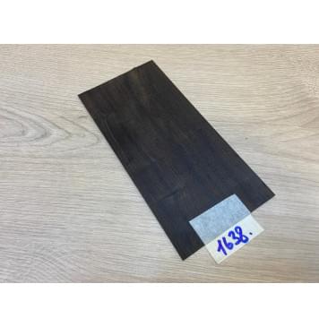 Эбен Чёрный (шлифованная) заготовка накладки на головку грифа Радиал АА 2х96х200 мм-1