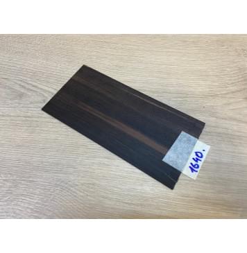 Эбен Чёрный (шлифованная) заготовка накладки на головку грифа Радиал АА 2.5х96х198 мм-3