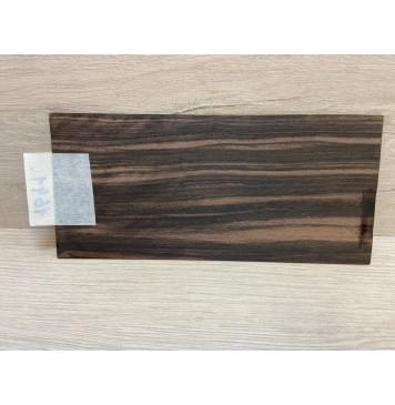 Эбен Чёрный (шлифованная) заготовка накладки на головку грифа Радиал АА 2.5х95х205 мм-3