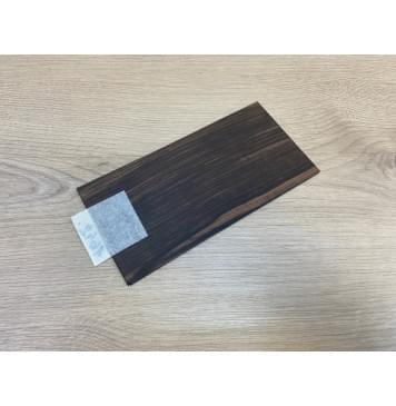 Эбен Чёрный (шлифованная) заготовка накладки на головку грифа Радиал АА 2.5х98х195 мм-1