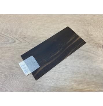 Эбен Чёрный (шлифованная) заготовка накладки на головку грифа Смешанный ААА 2.5х96х208 мм-2