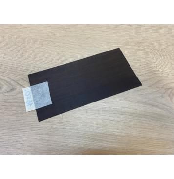 Эбен Чёрный (шлифованная) заготовка накладки на головку грифа Радиал ААА 1х97х198 мм-2