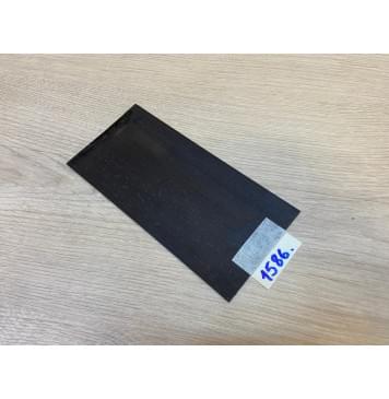 Эбен Чёрный (шлифованная) заготовка накладки на головку грифа Радиал АА 1.5х96х195 мм-0