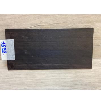 Эбен Чёрный (шлифованная) заготовка накладки на головку грифа Радиал ААА 2.3х96х200 мм-4