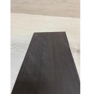 Эбен Чёрный (шлифованная) заготовка накладки на головку грифа Радиал ААА 2.3х96х200 мм-6