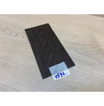 Эбен Чёрный (шлифованная) заготовка накладки на головку грифа Радиал ААА 1.5х97х200 мм-4