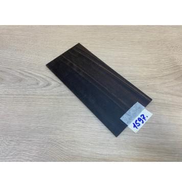 Эбен Чёрный заготовка накладки на головку грифа Радиал АА 3.5х97х205 мм-1