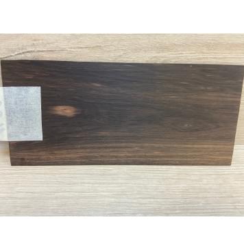 Эбен Чёрный (шлифованная) заготовка накладки на головку грифа Тангент АА 1.8х94х205 мм-2