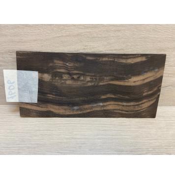 Эбен Чёрный (шлифованная) заготовка накладки на головку грифа Смешанный ААА 1.2х98х205 мм-2