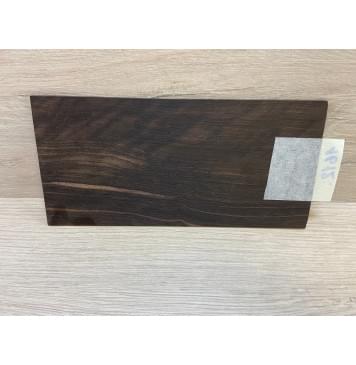 Эбен Чёрный (шлифованная) заготовка накладки на головку грифа Радиал АА 2.5х98х200 мм-3