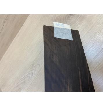 Эбен Чёрный (шлифованная) заготовка накладки на головку грифа Радиал АА 2.5х98х200 мм-5